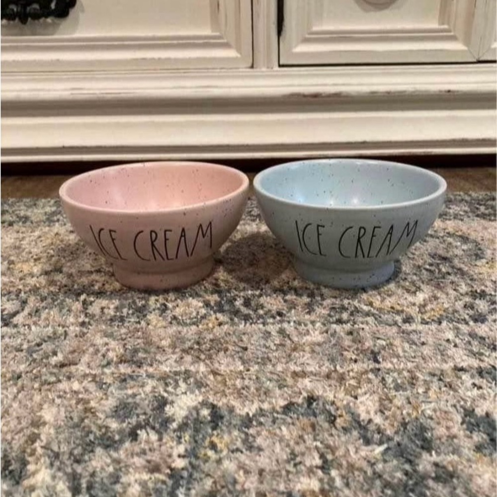 Rae Dunn ice cream bowls